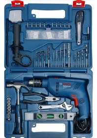 Resim Bosch GSB 600 Darbeli Matkap + 100 Parça Aksesuar Seti - 06011A0321 