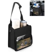 Resim Funadd Taşınabilir Katlanır Araba Arka Koltuk Kanca Saklama Kutusu Siyah 