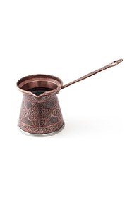 Resim Ayvalıı Metal Desenli Cezve No:6 - Kahverengi - 390 Ml Çok Renkli 