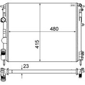 Resim Esse Otomotiv - Clio / Kangoo Su Radyatörü 97- Bhrcr605000s 7700430784 
