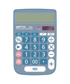 Resim F3039 12 Hane Masa Tipi Hesap Makinası Diğer 