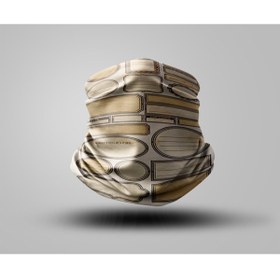 Resim Buffalo Vintage Tasarımlı Motorcu Buff Maske Outdoor Boyunluk Unisex Bandana 