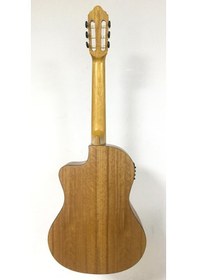 Resim Valencia Vc304Ce Elektro Klasik Gitar Cutaway 4/4 Naturel Mat 