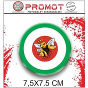 Resim Vespa 3d Logo Sticker 7cm 2 