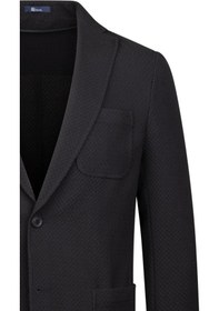 Resim Hatemoğlu Siyah Slim Fit Mono Yaka Klasik Ceket 14293024a001 991 1852645 Siyah 