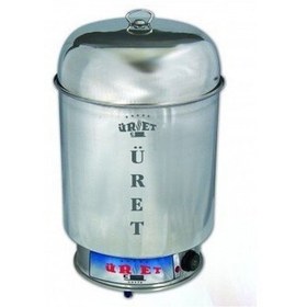 Resim Üret Çelik Üret 36 Lt Elektrikli Mısır Haşlama Kazanı 