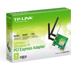 Resim AyrStore Tp-Lınk TL-WN881ND 300MBPS 2 Anten Kablosuz N Pcı Express Wıfı Adaptor 