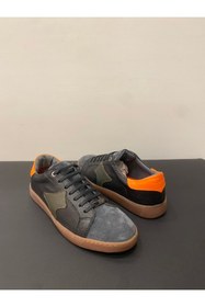 Resim LUCIANO BELLINI Erkek Hakiki Deri Sneaker 