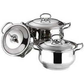 Resim Inter Çelik 3 Lü Güveç Set 