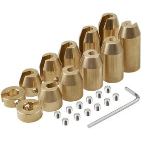 Resim Kangvka Motosiklet Jant Gümüşleme Ağırlığı Seti - Bakır Malzeme, 12 Adet Ve L Tipi Anahtar Dahil 