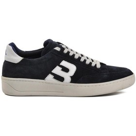 Resim Bulldozer Lacivert Süet Erkek Spor Yürüyüş Ayakkabısı Çok Renkli 