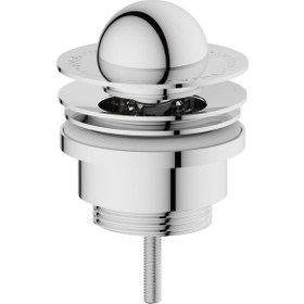 Resim VitrA Liquid A45169 Yuvarlak Sabit Lavabo Süzgeci Krom 