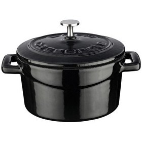 Resim Lava Folk Serisi 10 CM Döküm Siyah Mini Tencere LV Y TC 10 K1 BL 