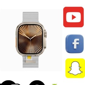 Resim howear HW Ultra 5G Android Sürüm Ön Arka Kamera Akıllı Saat 4GB/64GB 