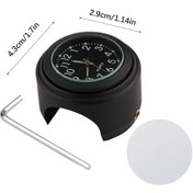 Resim 22-25mm Motosiklet Gidonu İzle Motosiklet Saat Su Geçirmez Motosiklet İzle Green Diğer 
