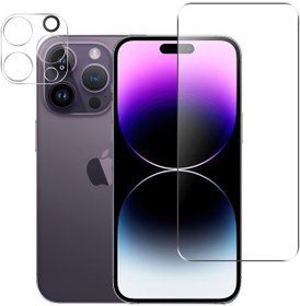 Resim İphone 15 Pro Temperli Cam Ekran Koruyucu Kamera Lens Koruyucusu 