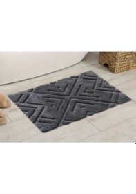 Resim Cotton Box Pamuklu Paspas Blow Koyu Gri 60x100 Koyu Gri 