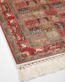 Resim Alanur Home Eko Trend Djt Yıkanabilir Kaymaz Taban 3 Lü Yatak Odası Takımı M12295 Persian Bordo 