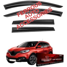 Resim Renault Kadjar Ferrous Cam Rüzgarlığı 4lü 2015 2020 
