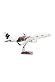 Resim zekupp Airbus 320-200 1/60 Ölçek Kartal Tasarım Beyaz Keman BoyMaket Uçak 
