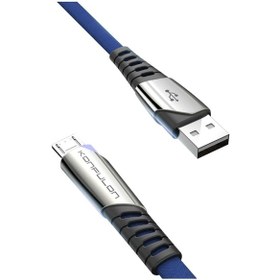 Resim Muratech Konfulon Dc16 Micro Usb Kablo 1m 2.4a - Mavi 