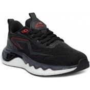 Resim Trendyshose 5474 Garantili Akılı Taban Rahat Hafif Sneaker Örgülü Spor Siyah 