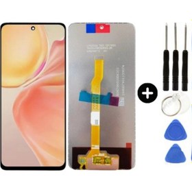 Resim Vivo Y28 V2352 Uyumlu Hk Lcd Ekran Dokunmatik + Tamir Seti 
