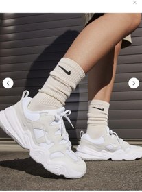 Resim Nike Tech Hera Beyaz Spor Ayakkabısı | Unisex 