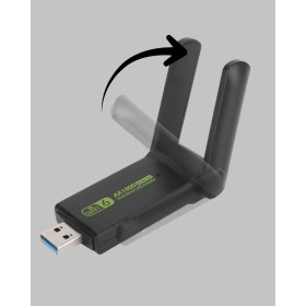 Resim Pileli Store 1200 Mbps Dual Band Wifi Adaptör - 5.8g & 2.4g Çift Antenli 