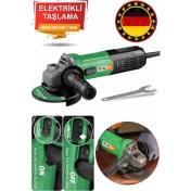 Resim 115MM 2600W Çok Fonksiyonlu Taşlama Makinesi, Kesme, Zımpara, Profil Işleri 