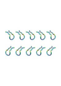 Resim Dolıty 10 Parça Tespit Yaylı Klipsler Taşınabilir Renkli 