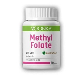 Resim Voonka Methyl Folate 30 Tablet 
