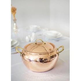 Resim Bakır Concept Bakır Güveç Tenceresi Modern Model 19 cm 