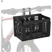 Resim Wondernest Yp0712031 West Taşıma Siyah Bisiklet Sepeti Pannier - Katlanabilir Gidon Çantası, Bisiklet Aksesuarı Ve Biking Ekipmanı Siyah 