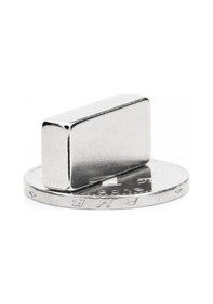 Resim Neodyum Mıknatıs - 8 Adet Set - Süper Güçlü Neodimyum Magnet - 20x10x5 Mm 