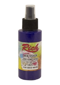 Resim New Fashion Sprey Kumaş Boyası 1530 - Gece Mavisi 100 Cc 