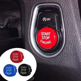 Resim Car Start Stop Engine Switch Ignition Button Cover for BMW 1, 2, 3, 4, 5, 6, 7, X1, X3, X4, X5, X6, F20, F30, F34, F10, F48, F52, F15, F16, F25, F26 - ABS Material - AggHSYJ Brand 