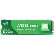 Resim Genel Markalar Digital 250GB WD Yeşil SN350 NVMe Dahili SSD Katı Hal Sürücüsü - Gen3 PCIe, M.2 2280, 2.400 M 