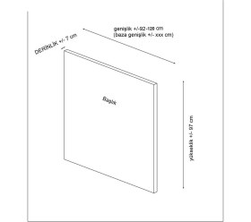 Resim Minar Motya Başlık 120 Lık Açık Gri 