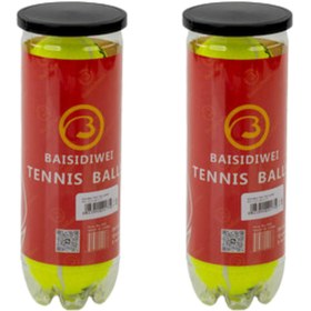 Resim ASTRALTECH 6’lı Tenis Topu Seti Dayanıklı Yüksek Zıplama Performans Topları 