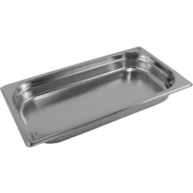 Resim Natsan-Paslanmaz Çelik Gastronom Küvet Gn 1/3-20 (32,5 x 17,6 x 2 Cm) 
