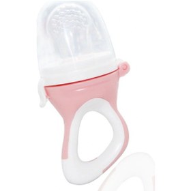 Resim Babyjem Silikon Yumuşak Uçlu Meyve Süzgeçi Sebze Emziği Pembe 