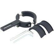 Resim Padalink Motosiklet Led Farı Tutucu, 3.8-6.0 Cm Dahili Çaplı, Alüminyum, Kolay Kurulum, Gece Görünürlüğü Artırıcı 
