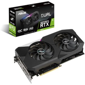 Resim Asus NVIDIA GeForce RTX 3070 Dual V2 OC LHR DUAL-RTX3070-O8G-V2 8 GB GDDR6 256 Bit Ekran Kartı 