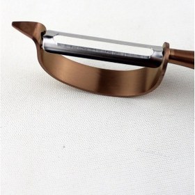Resim Lüks Paslanmaz Çelik Yandan Soyacak Bakır 20 CM 