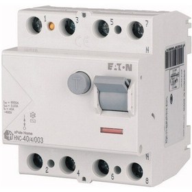 Resim EATON 194694 Artık Akım Devre Kesiciler (Ac Tipi) 4X40A, 6Ka, 30M 