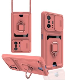 Resim AQUA AKSESUAR Xiaomi Mi 11t-mi 11t Pro Uyumlu Ipli Ve Lens Korumalı Renkli Yüzüklü Askılı Kılıf 