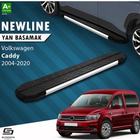 Resim S-dizayn Vw Caddy 3 Newline Krom Yan Basamak 193 Cm 2004-2020 