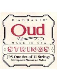 Resim Daddario J95S Silverplated Wound Kumlu Takım Tel Ud Teli 