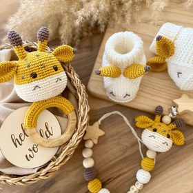 Resim Amigurumi Zuzu Bebek Seti 